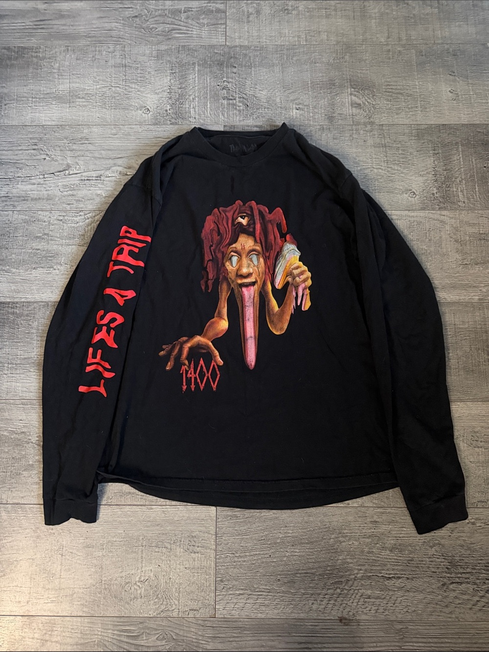 Trippie Redd Long sleeve shirt size large men